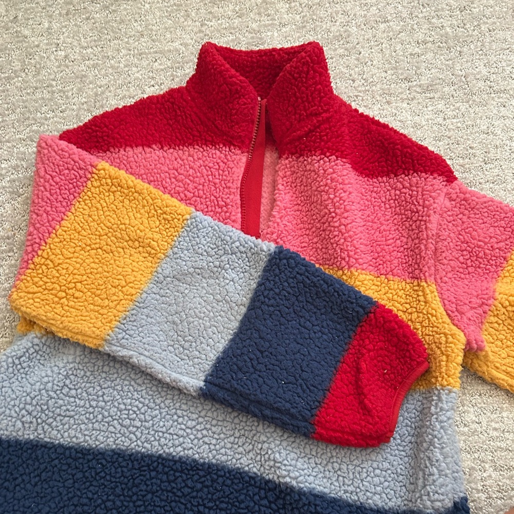 Colorful Striped Jacket